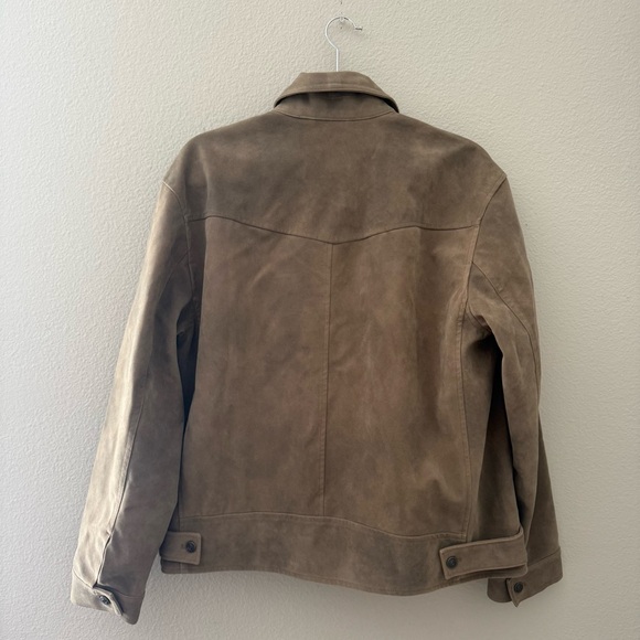 FREE PEOPLE We The Free Night Ranch Vegan Suede Jacket Size Small NWT - Picture 9 of 13